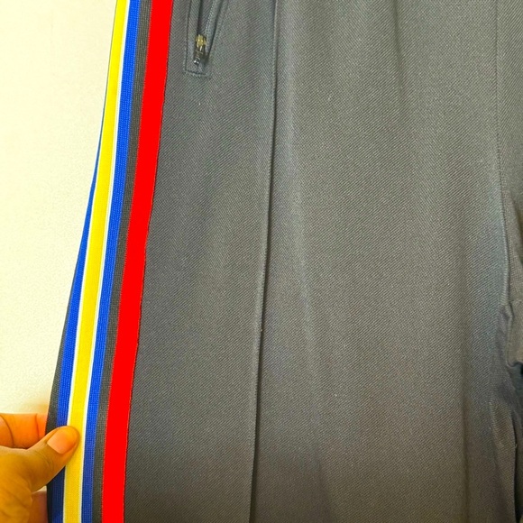 Rebekah Minkoff Betsey Oversized Racing-Stripe Drawstring Pants - Picture 9 of 15